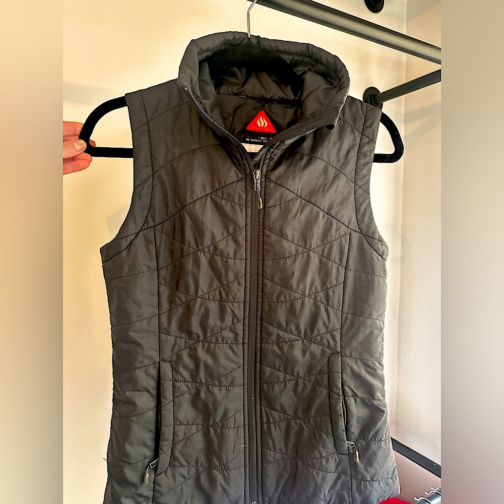 Columbia Omni-Heat Blacm Flat Puffy Vest